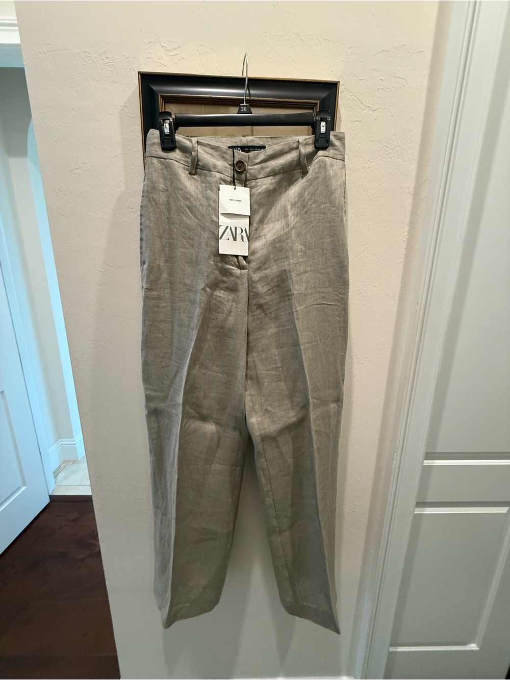ZARA Women’s Slacks in Light Beige